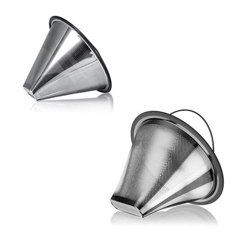 Stainless steel coffee filter - stainless,
